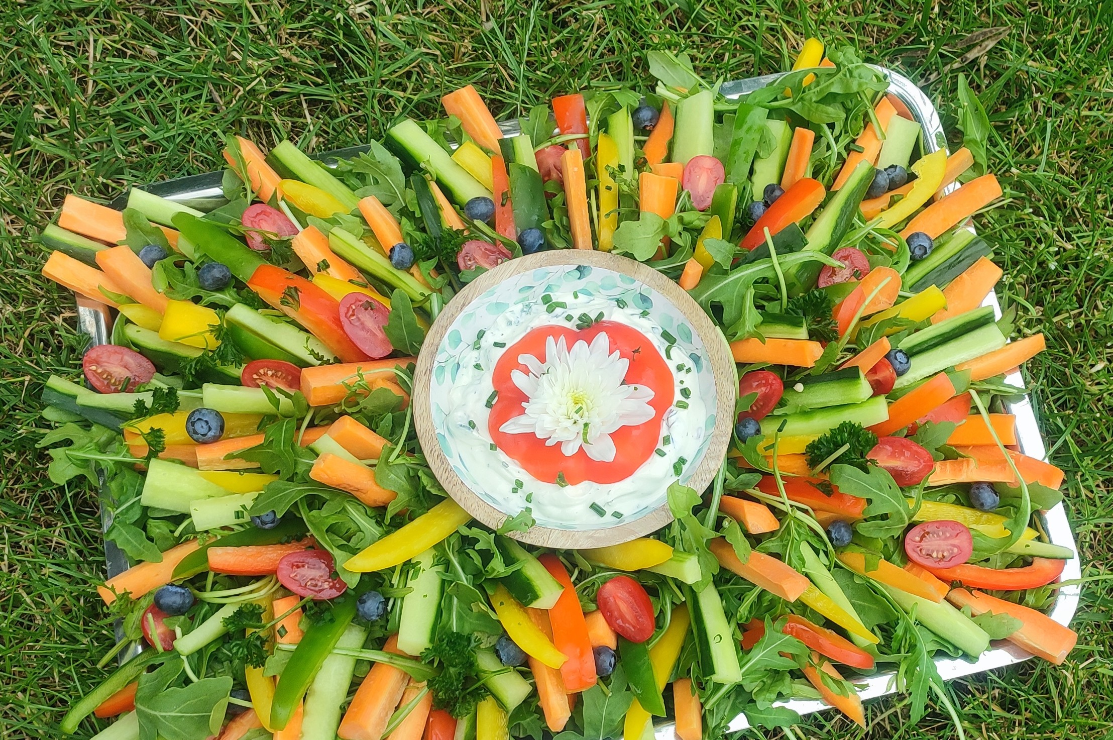 Crudité Board – Rohkost Platte